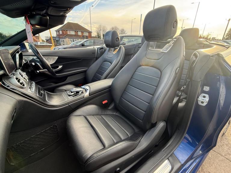  Mercedes-Benz C Class 2.1 C220d AMG Line (Premium Plus) Cabriolet G-Tronic+ Euro 6 (s/s) 2dr Die...