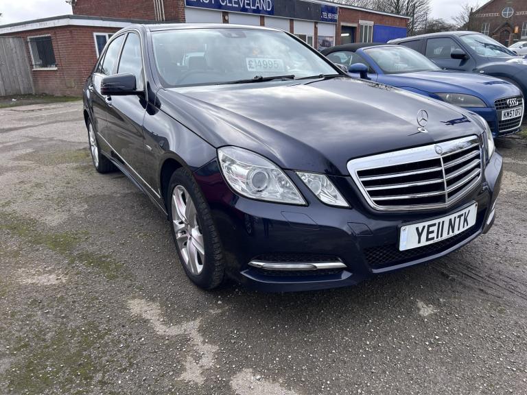 2011, MERCEDES-BENZ E CLASS 2.1 E220 CDI BlueEfficiency Avantgarde Auto Diesel
