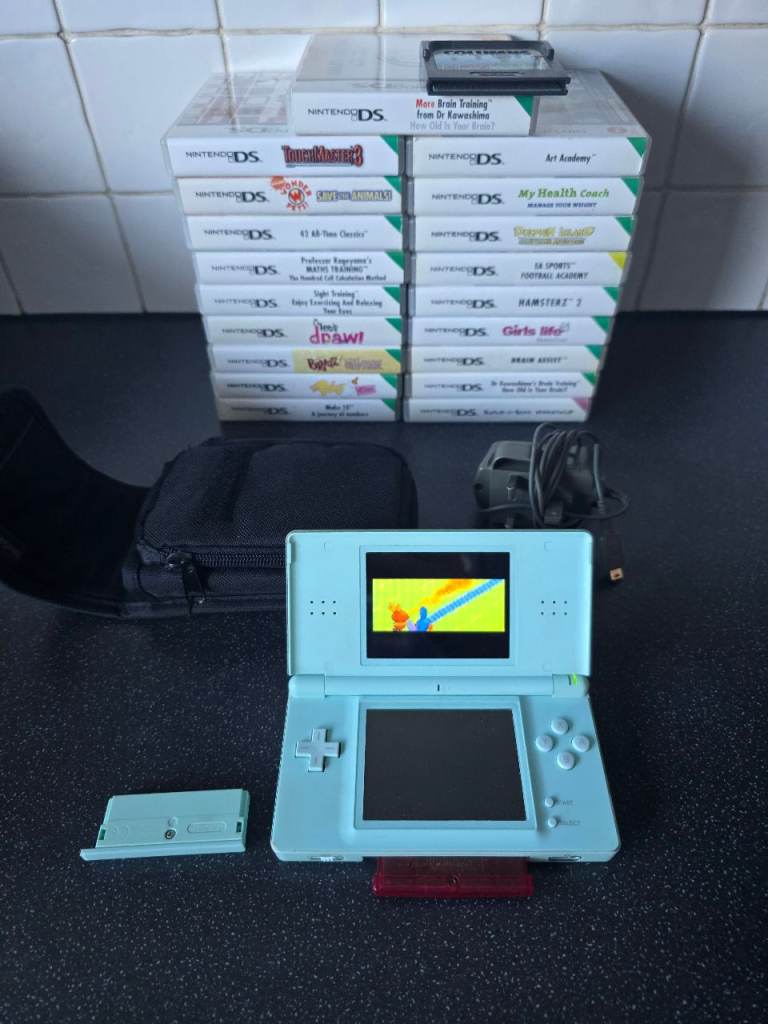 Nintendo ds and 21 games 