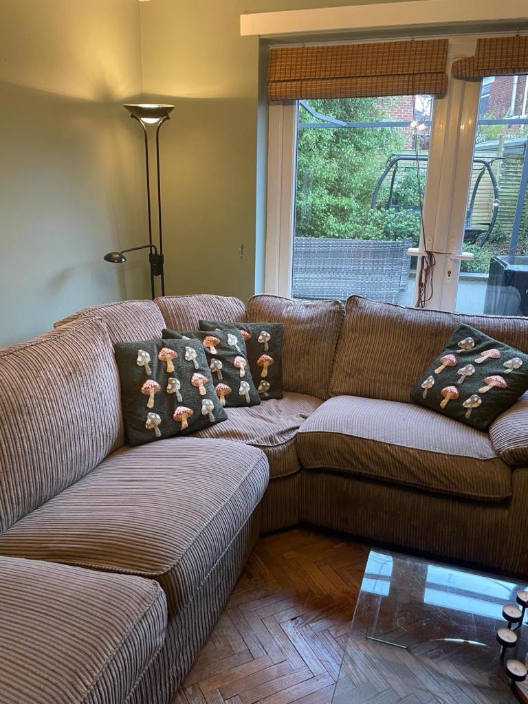 Right hand corner sofa for sale 