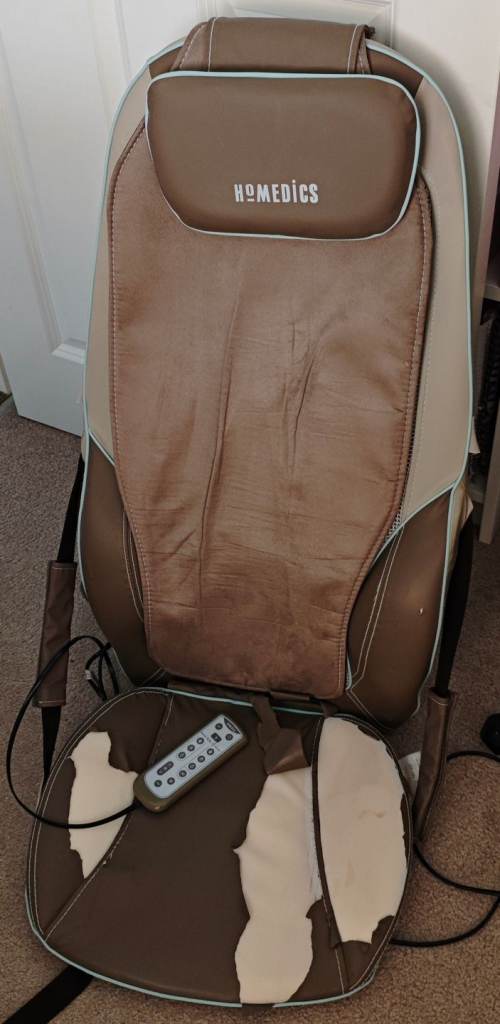 HoMedics Shiatsu Back and Shoulder Massager with Heat - CBS1000 Rolling Massager