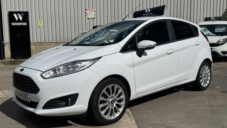 FORD FIESTA 1.0 T EcoBoost Titanium X White 5dr LOW TAX+10 STAMPS+HEATEDSEATS