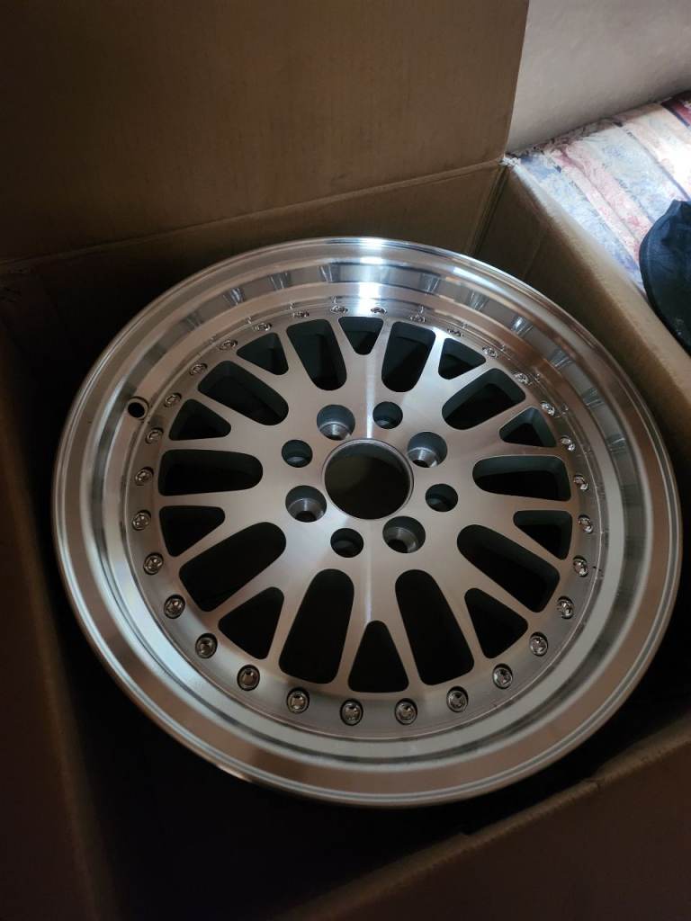 4 JR Wheels JR10 15x7 ET30 4x100>98/108 Silver Machined Face