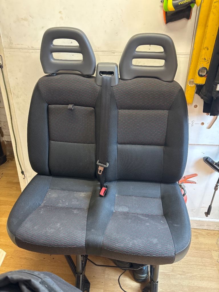 Peugeot Boxer passenger seat. 
