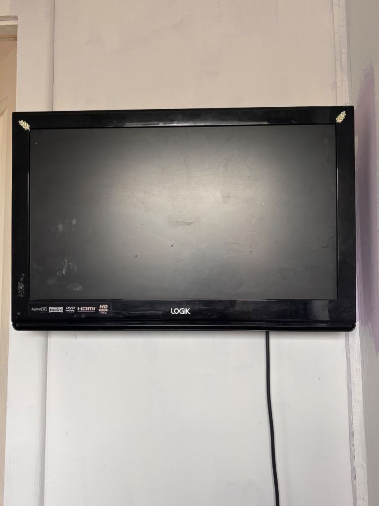 LOGIK Black TV – Fair Condition, Fully Working