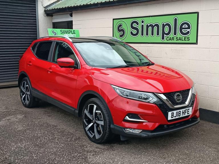 2018 Nissan Qashqai 1.2 DIG-T Tekna Euro 6 (s/s) 5dr HATCHBACK Petrol Manual