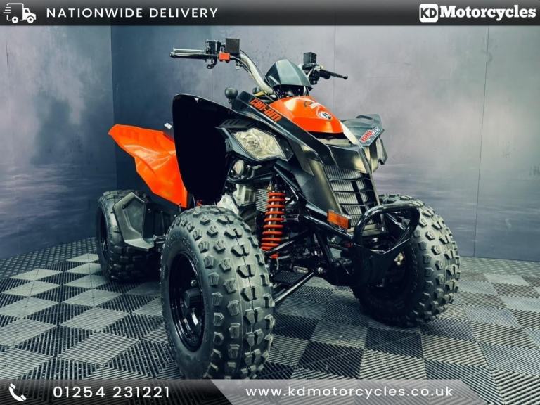 CAN-AM DS 250 2025, only 5 hrs running time
