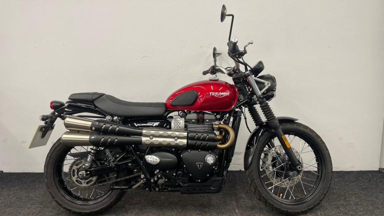 2021 TRIUMPH STREET SCRAMBLER - FSH - CENTRE STAND - LOW MILES