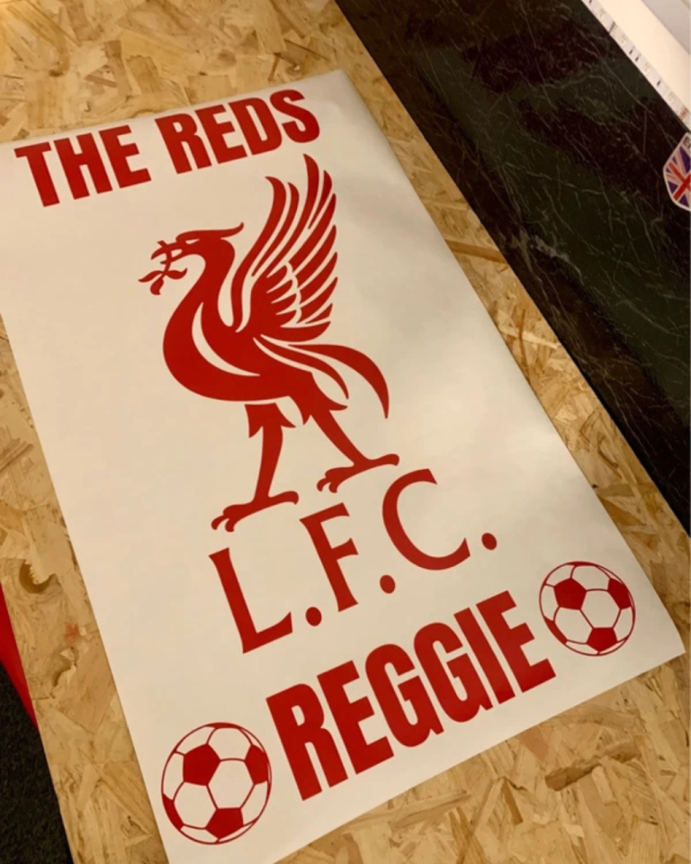 XL Liverpool Football Club Wall Decal