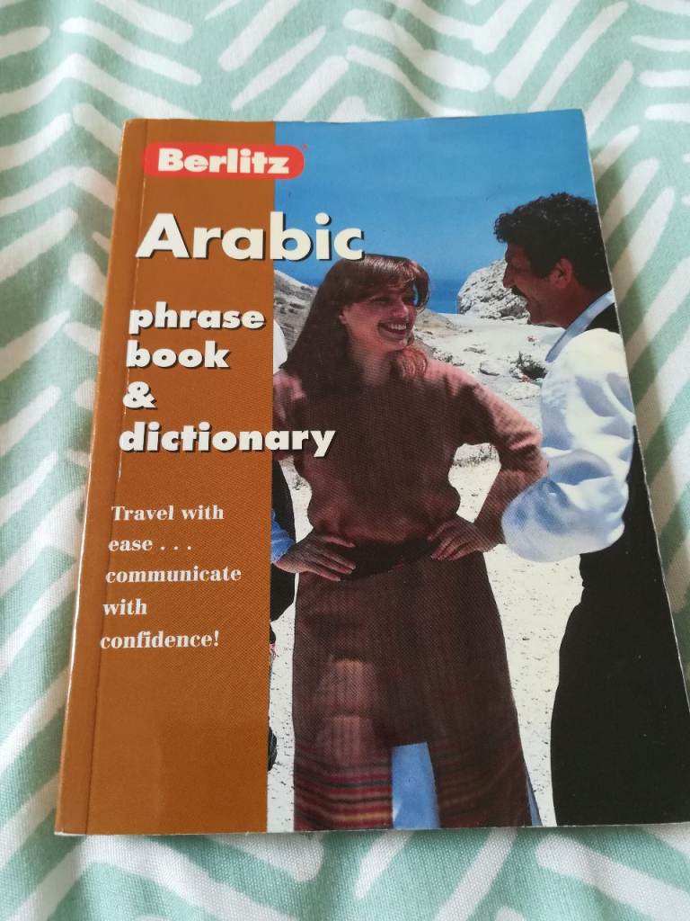 Berlitz Arabic Phrase Book & Dictionary – Good Condition
