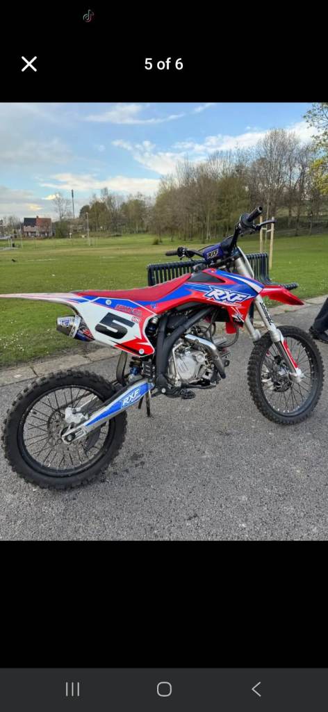 APC motor company RXF pit bike 190cc