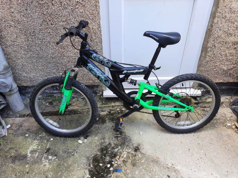 20 inch kids double suspension sporty mountain style bike 