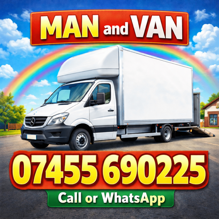 Man and with a Van Hire ✅ House Removals Service Home Movers Perivale Greenford Hanwell Southall