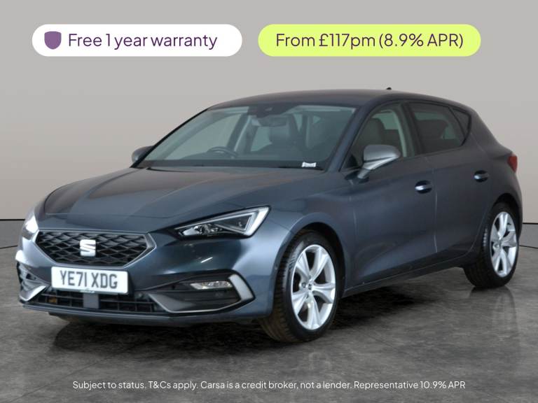 2021 SEAT Leon 1.5 TSI EVO FR Hatchback 5dr Petrol Manual Euro 6 (s/s) (130 ps) - PARK ASS Hatchb...