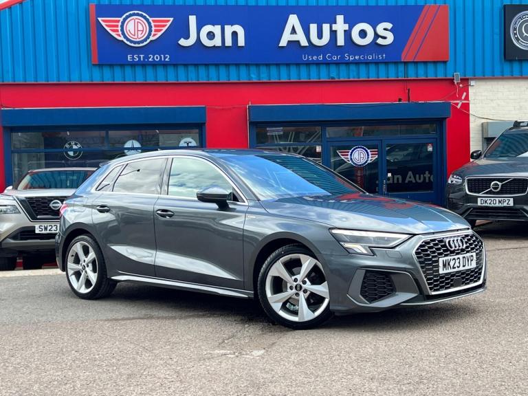 2023 Audi A3 1.0 TFSI 30 S line Sportback S Tronic Euro 6 (s/s) 5dr HATCHBACK Petrol Automatic