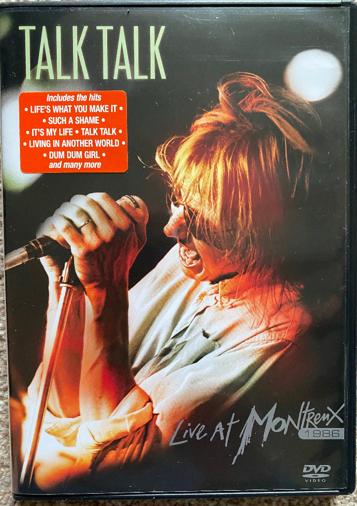 Talk Talk Live at Montreux 1986, rare DVD