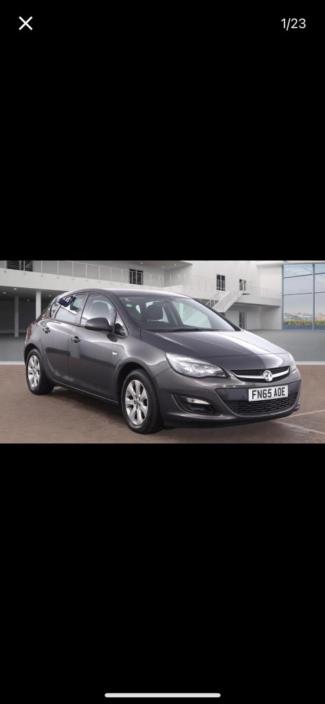 2015 Vauxhall Astra 1.6i 16V Design 5dr Auto HATCHBACK Petrol Automatic