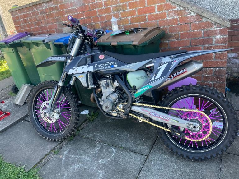 Dirt bike ktm