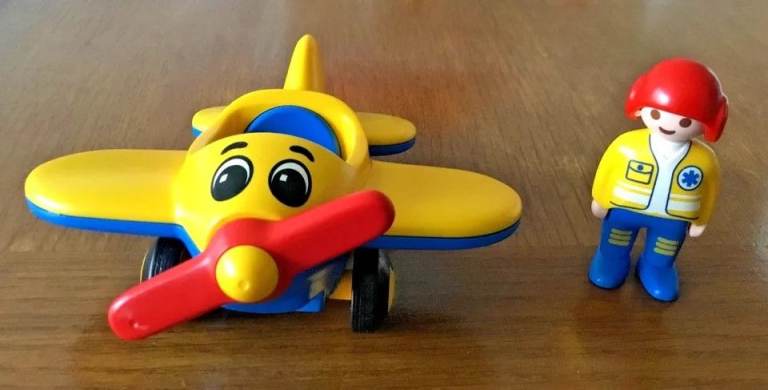 Junior Playmobil 123   PLANE & PILOT