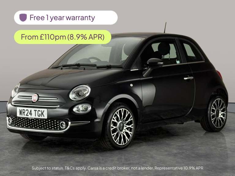 2024 Fiat 500 1.0 MHEV Top Hatchback 3dr Petrol Manual Euro 6 (s/s) (70 bhp) - CRUISE - C Hatchba...