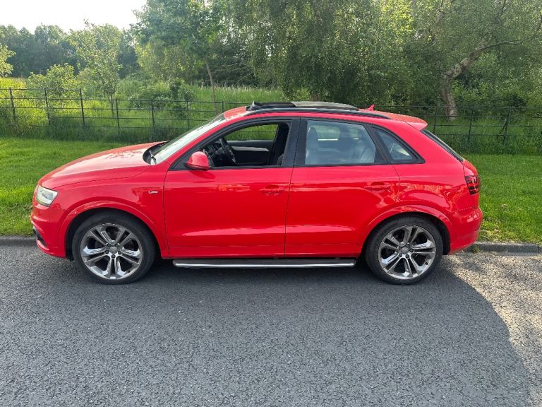audi q3 s line automatic pan roof diesel 12 month mot