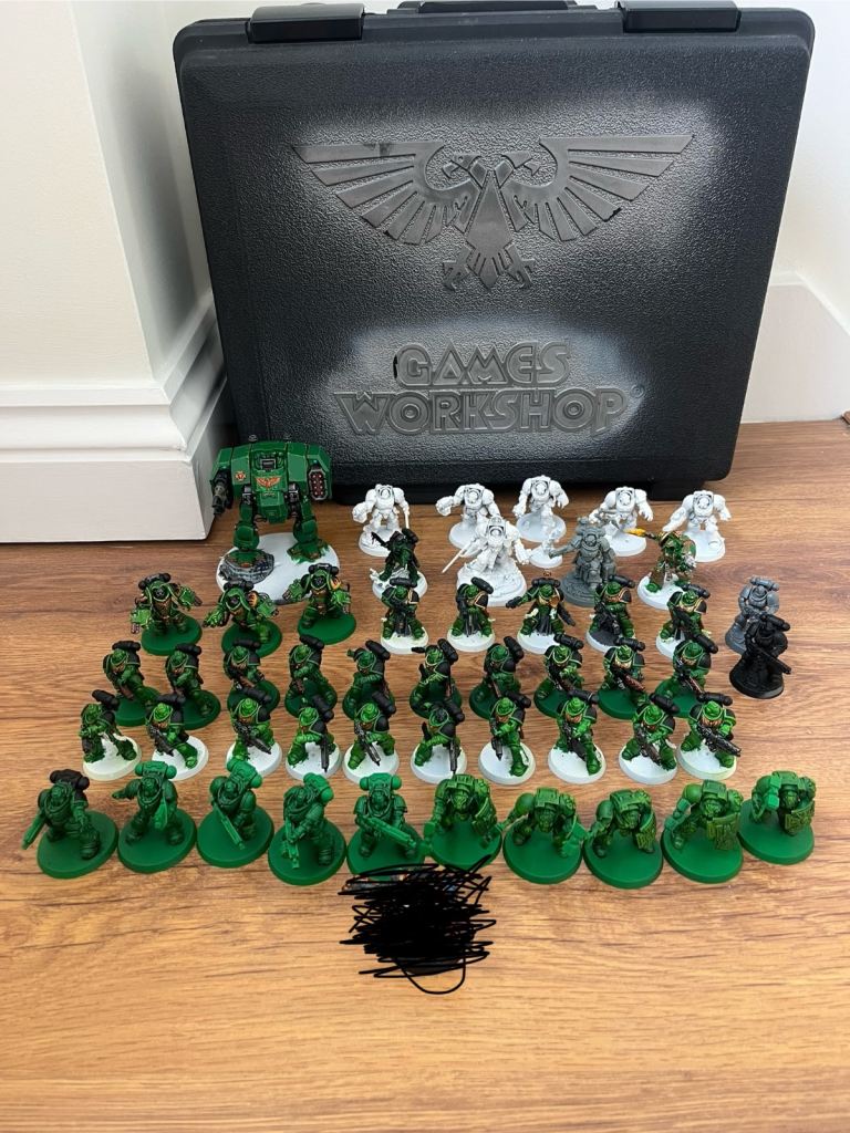 Warhammer 40k Space Marine Salamanders 