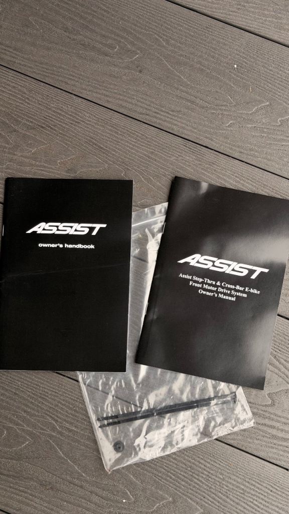 Original Assist Step-Thru & Cross-Bar E-Bike Owner's Manual and Handbook