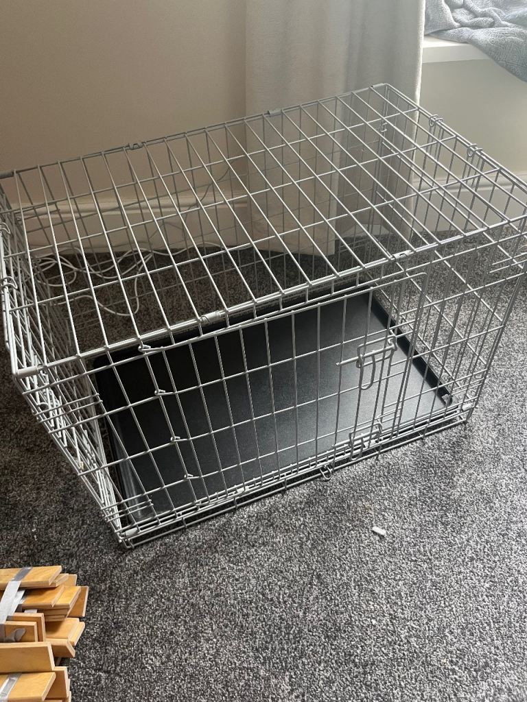 Large Metal Pet Crate for Dogs or Other Animals