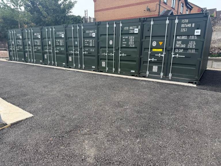 Secure Container Storage | 4 Locations | 24hr Access | From £45 pcm