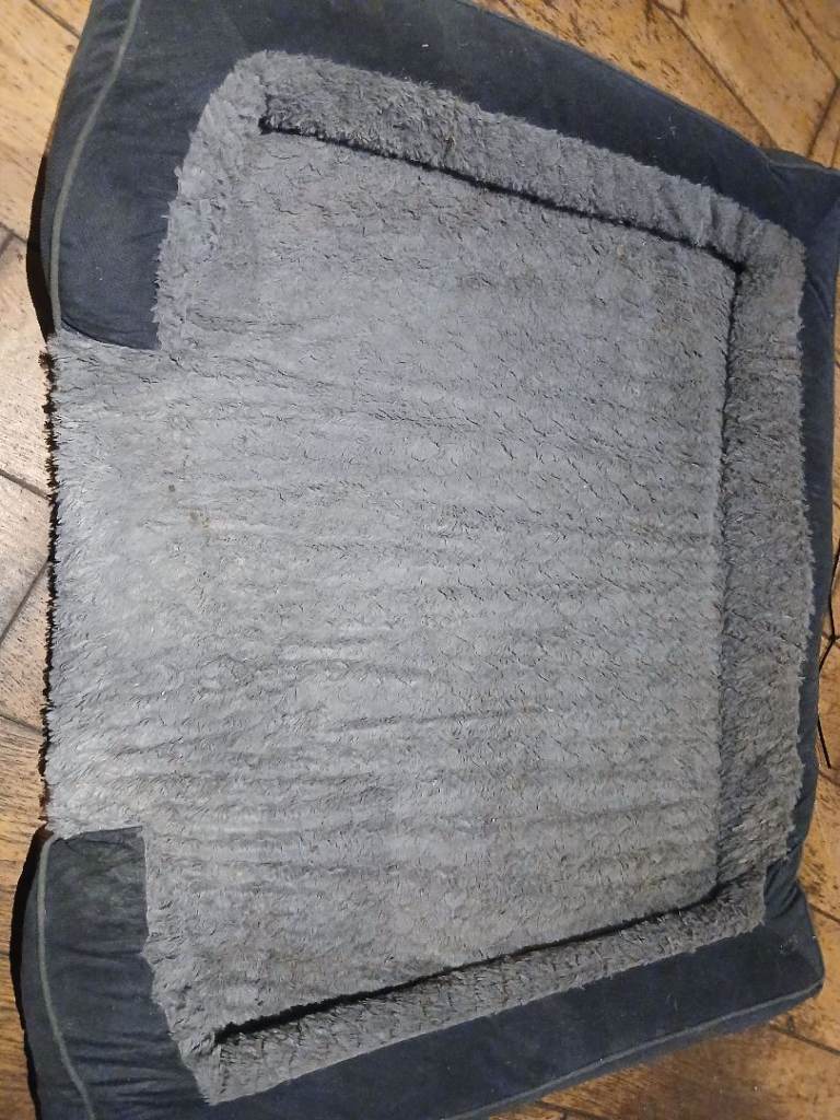 Dog Bed - JOEJOY Extra Large Orthopedic 107x81cm - Dark Grey