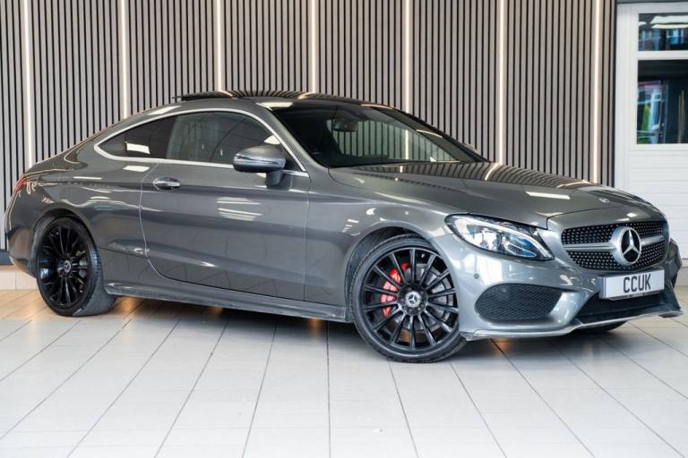 2017 Mercedes-Benz C Class 2.0 C200 AMG Line (Premium) Coupe 2dr Petrol G-Tronic+ Euro 6 (s/s) (1...