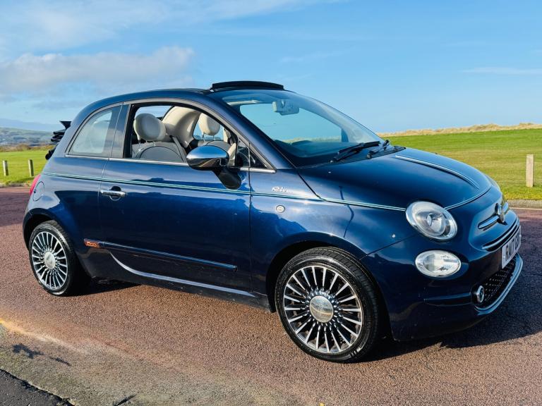 2017 Fiat 500 1.2 Riva 2dr Cabriolet  CONVERTIBLE Petrol Manual