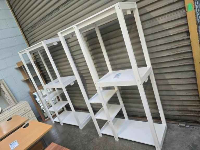 Wardrobe and shelving units 