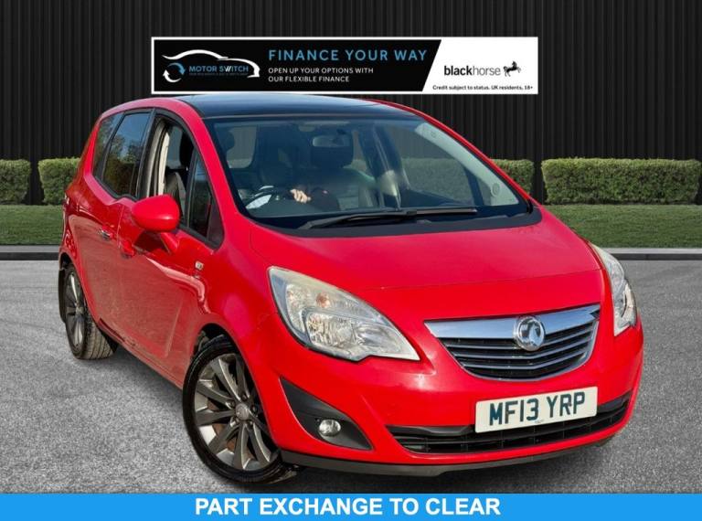 2013 13 VAUXHALL MERIVA 1.4 16V SE MPV 5DR PETROL MANUAL EURO 5 (100 PS)