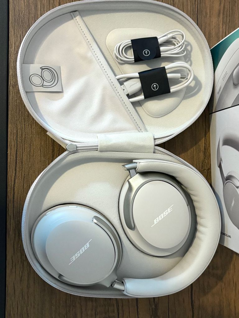 Bose QuietComfort Ultra Headphones – White, As New