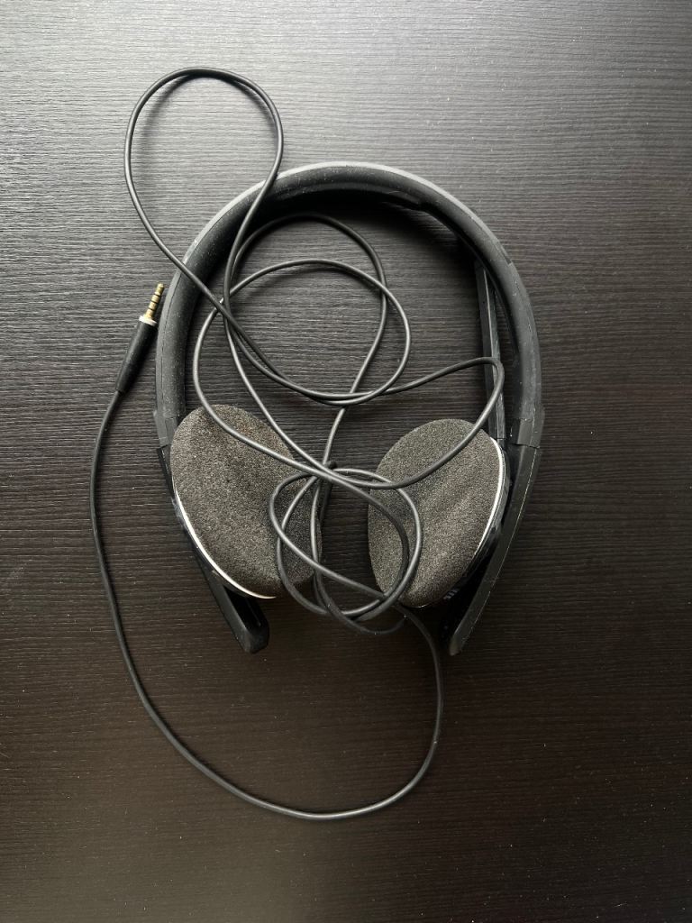 Sennheiser Headphones – Black, Good Condition