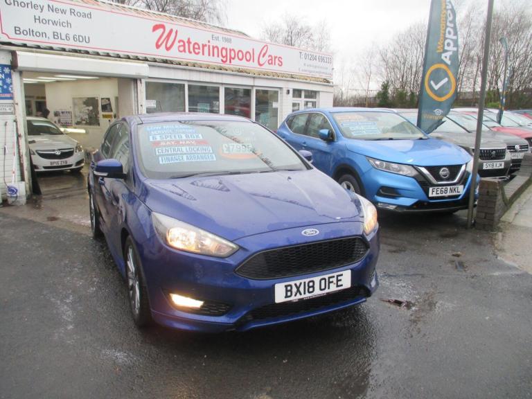 2018 Ford Focus 1.0T EcoBoost ST-Line Euro 6 (s/s) 5dr HATCHBACK Petrol Manual