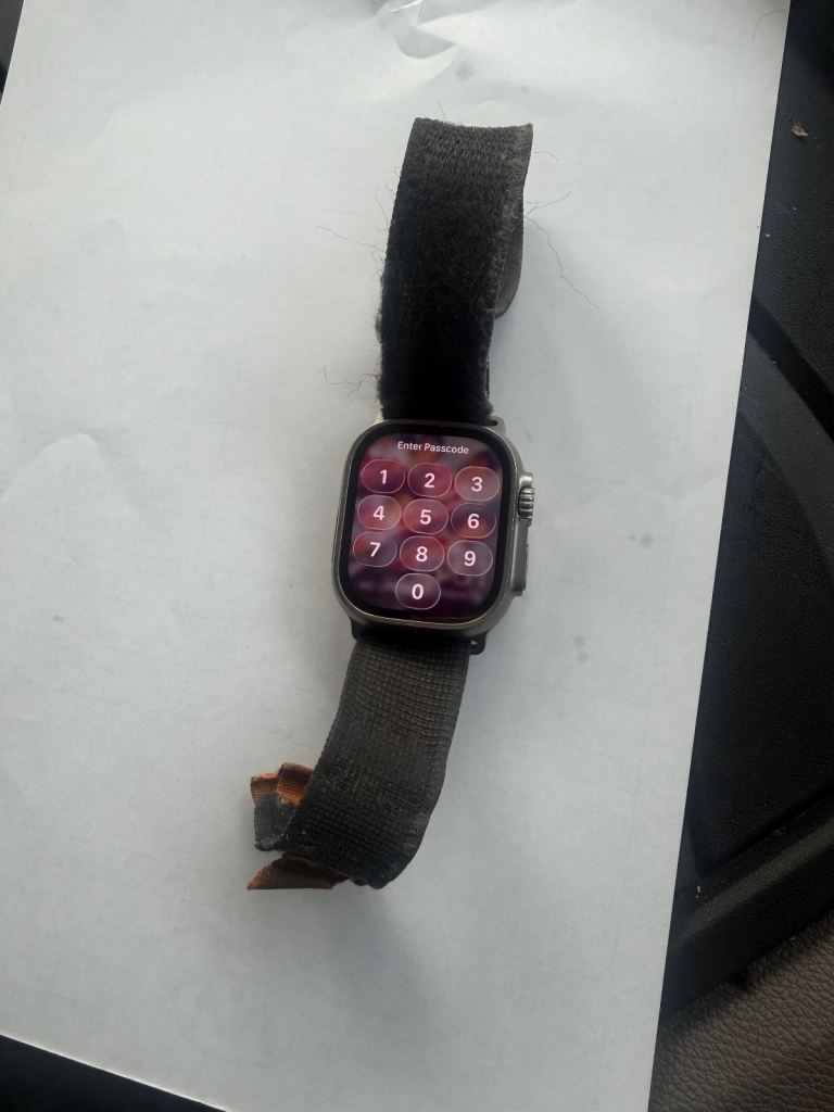 Apple Watch Ultra with Fabric Strap – Fair Condition