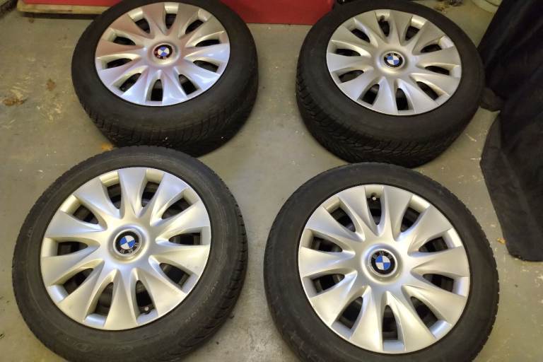 BMW 2 series Winter wheels and tyres - 16" set of 4, very good condition  