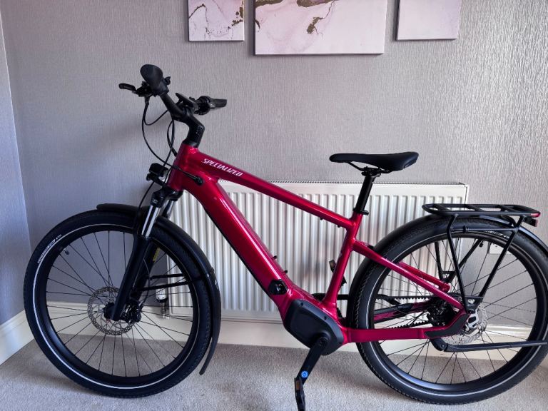 Specialized Turbo Vado 3.0 IGH Electric Bike – Red, Nearly New