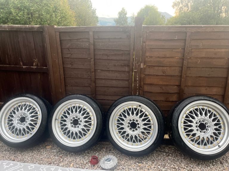 Alloys with tyres all legal 18 inch 