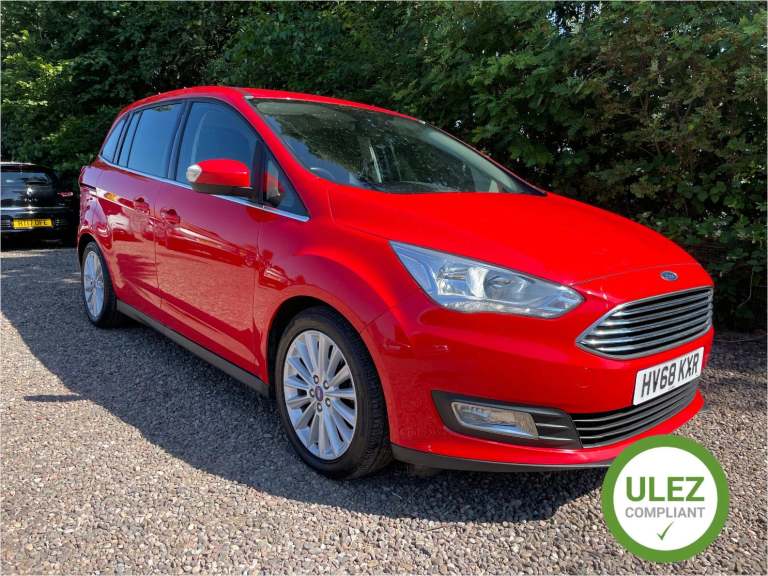 2018 Ford Grand C-Max 1.0T EcoBoost GPF Titanium MPV 5dr Petrol Manual Euro 6 (s/s) (125 ps) MPV ...