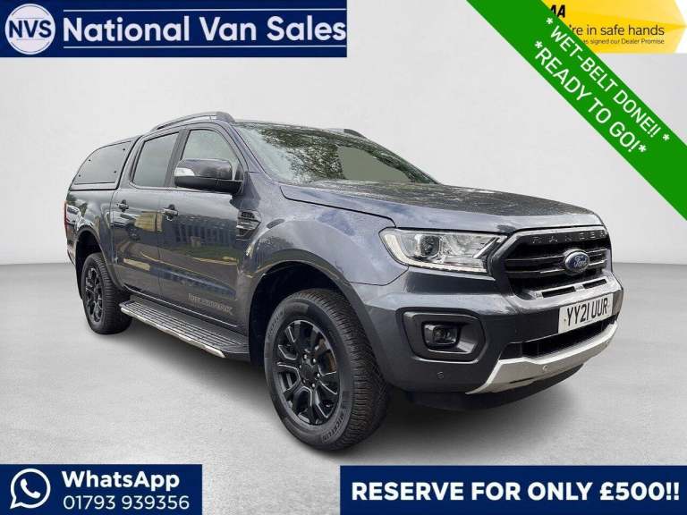 2021 Ford Ranger Pick Up Double Cab Wildtrak 2.0 EcoBlue 213 Auto PICK UP DIESEL Automatic
