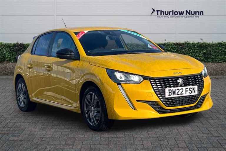 2022 Peugeot 208 1.2 PureTech Active Premium + Hatchback 5dr Petrol EAT Euro 6 (s/s) (100 ps Hatc...