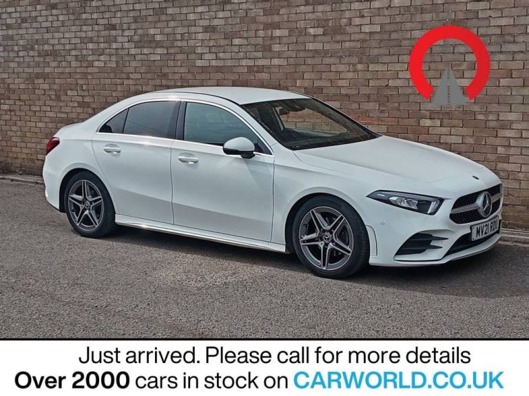 2021 Mercedes-Benz A-Class 1.3 A180 AMG Line (Executive) Saloon 4dr Petrol Manual Euro 6 (s/s) (1...
