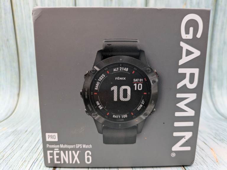 Garmin Fenix 6 Pro 47mm (Black with black band)