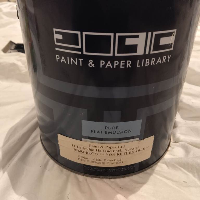 image for Paint Library Blues Blue Teal Paint 2.5L