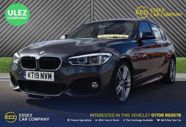 2019 BMW 1 Series 118i [1.5] M Sport 5dr [Nav/Servotronic] Step Auto HATCHBACK PETROL Automatic