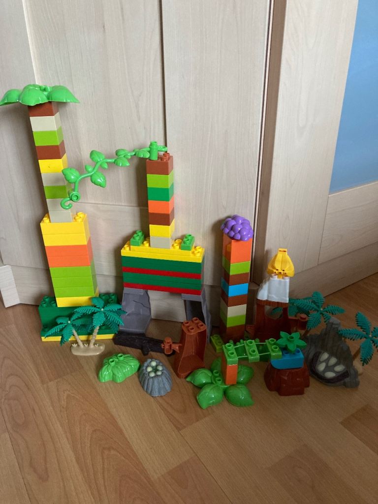 10 x various dinosaurs Plus 5 x Lego dinosaurs