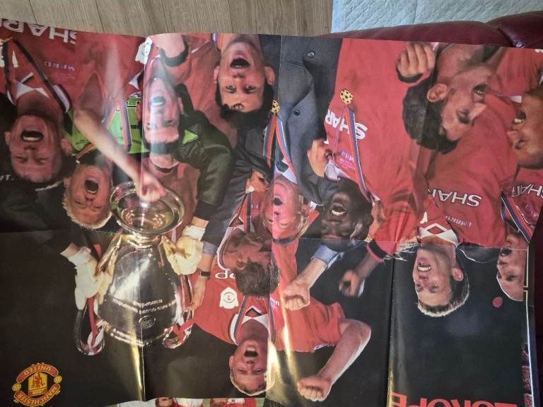Manchester United 1999 Champions League Final Programme & Memorabilia